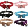 Safety Elastic Bowtie Bell Pet Collar